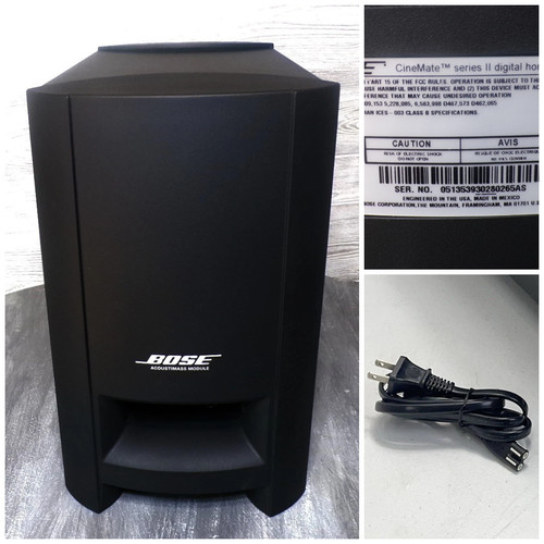 Bose cinemate series modulo - bose,