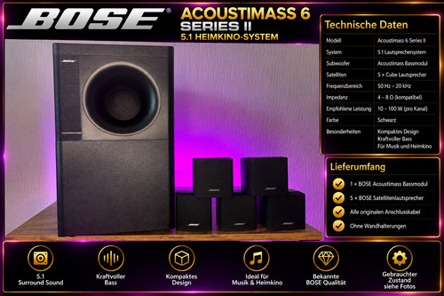 Bose acoustimass 6 series - 🔊,